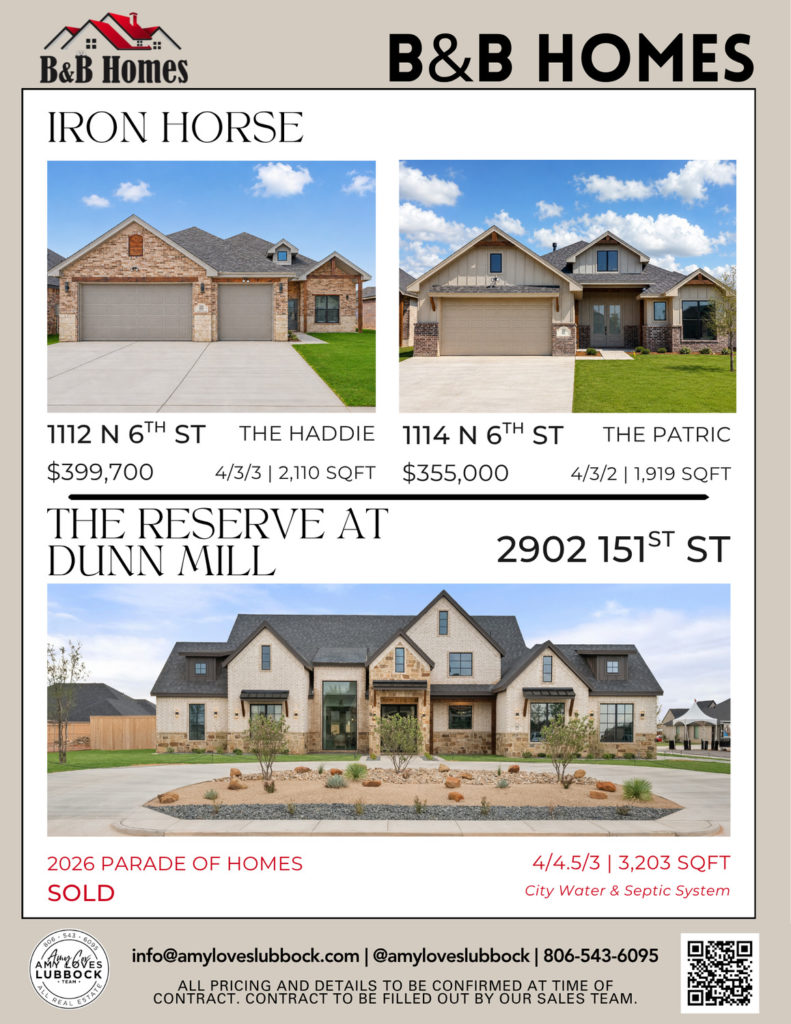 B&B Homes flyer