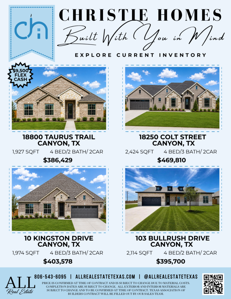 Christie Homes flyer