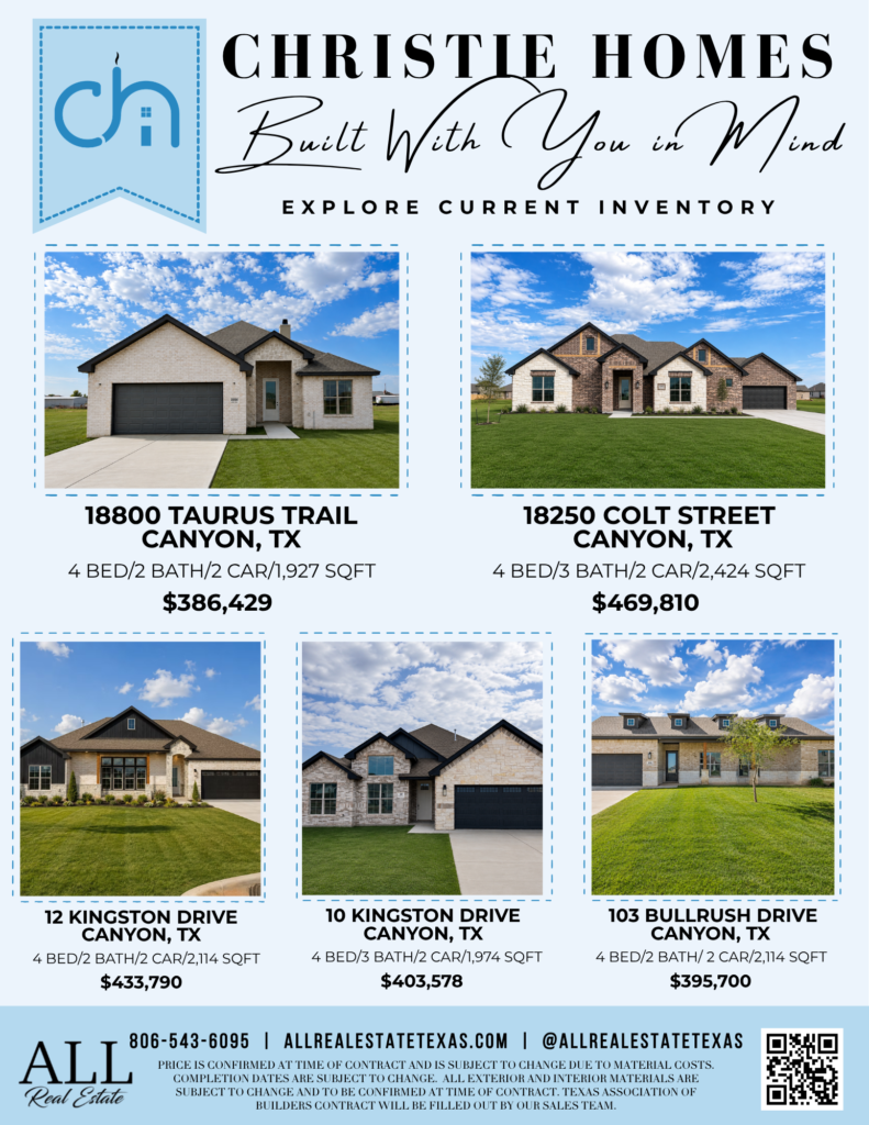 Christie Homes flyer
